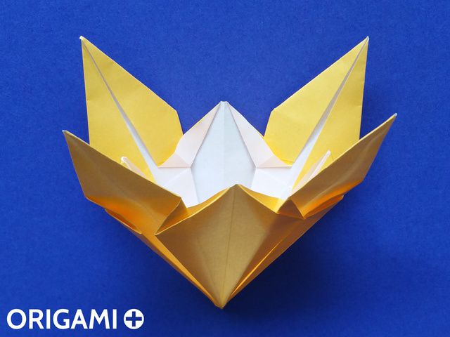 折り紙のキリンヘッド