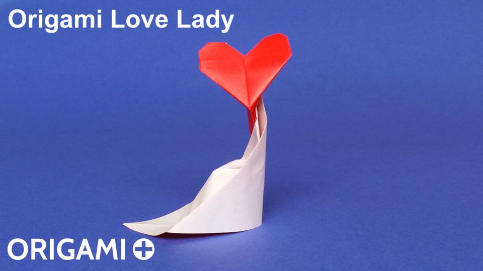 Origami Love Lady