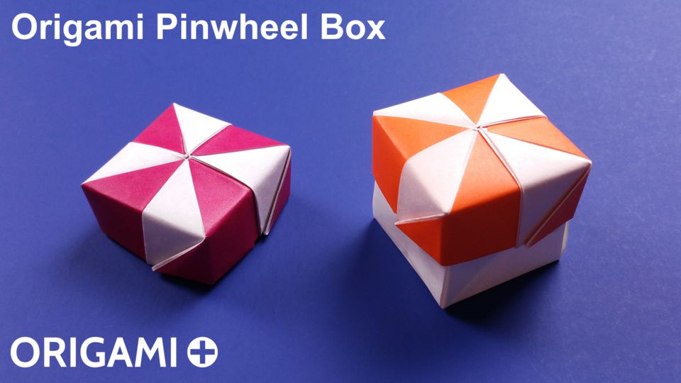 Origami Pinwheel Box