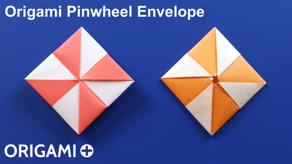 Origami Pinwheel Envelope