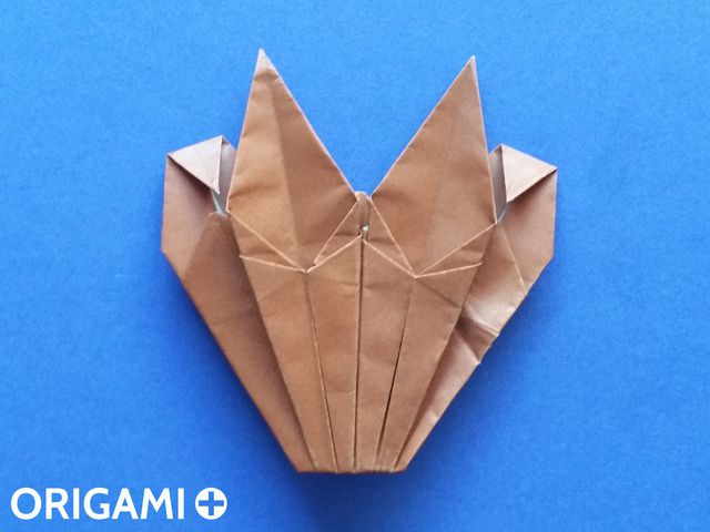 Origami Reindeer Head