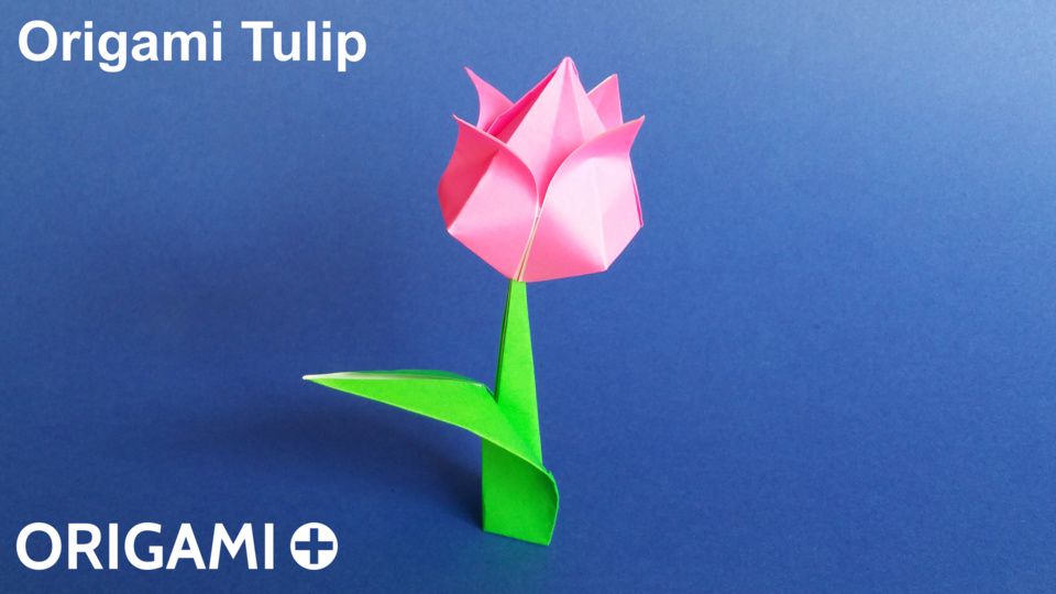 Origami Tulip