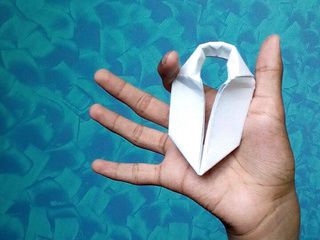 Origami Finger Fidget Spinner by Akash Kumar