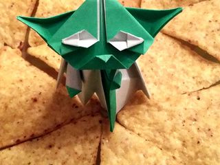 Origami Yoda and the Tortilla Chips Tessellation